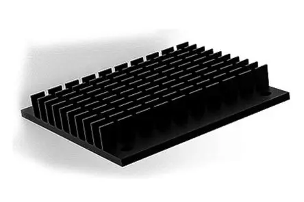 Produktfoto 1 von SPREADFAST HS Kühlkörper für 1/2 Brick DC/DC-Wandler, 61 mm x 57.9mm x 9.3 mm