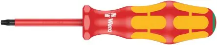 Produktfoto 1 von Wera VDE 1000V zugelassen T20 Isoliert, 178mm / Klinge 80 mm