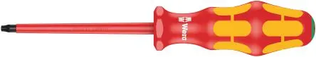 Produktfoto 1 von Wera VDE 1000V zugelassen T25 Isoliert, 205mm / Klinge 100 mm