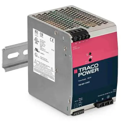 Produktfoto 1 von TRACOPOWER TIB 480 DIN-Schienen Netzteil 264V ac AC / 20 A 28V dc DC 480 W