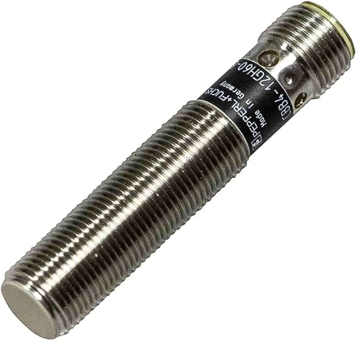 Produktfoto 1 von Pepperl + Fuchs M30 Näherungssensor Kapazitiv, Gewinderohr 15 mm PNP 10 → 60 V dc / 200 mA NO, IP67