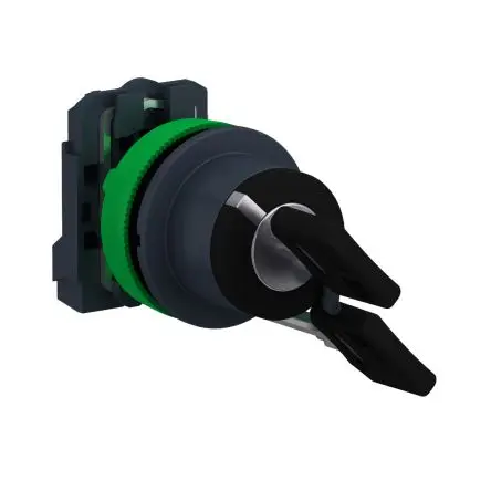 Produktfoto 1 von Schneider Electric Schlüsselschalter Rastung 2-Positionen SPST 455 IP67, IP69, IP69K, IP66
