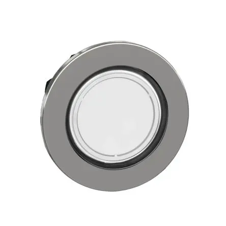Produktfoto 1 von Schneider Electric Harmony XB4 Drucktastenkopf Ø 30.5 mm, Weiß Glatt Rund, IP66