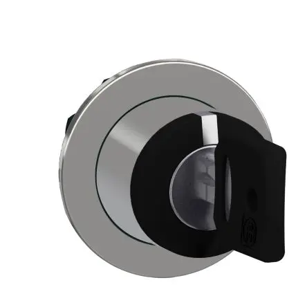Produktfoto 1 von Schneider Electric Harmony Schlüsselschalterkopf 30 mm 3 Positionen 455 Rastung IP67, IP66, IP69K