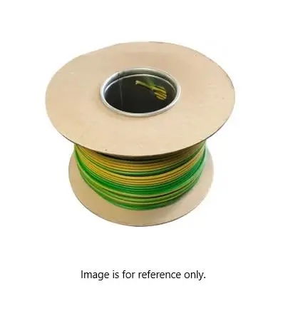 Produktfoto 1 von RS PRO H07V-R Schaltdraht 50 m Schwarz Ø 8 mm 7 Litzen Thermoplastisches Polyolefin