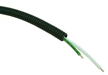 Produktfoto 1 von RS PRO CR Kabelrohr Polypropylen, Ø 10 mm nom., Schwarz x 100 m