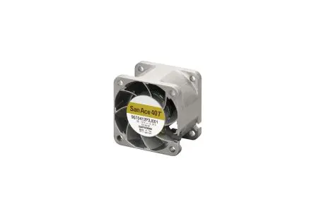 Produktfoto 1 von Sanyo Denki 9GT Axiallüfter, Kugel, 24V dc / 3.6 W 150 mA, 4100 U/min, 0.36 m³/min 40 mm 40mm 28 mm