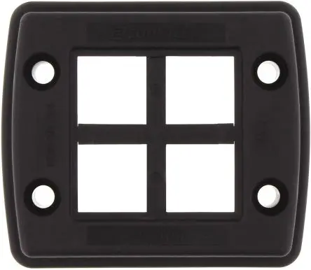 Produktfoto 1 von RS PRO Black RAL 9005 2 Kabelverschraubungssatz