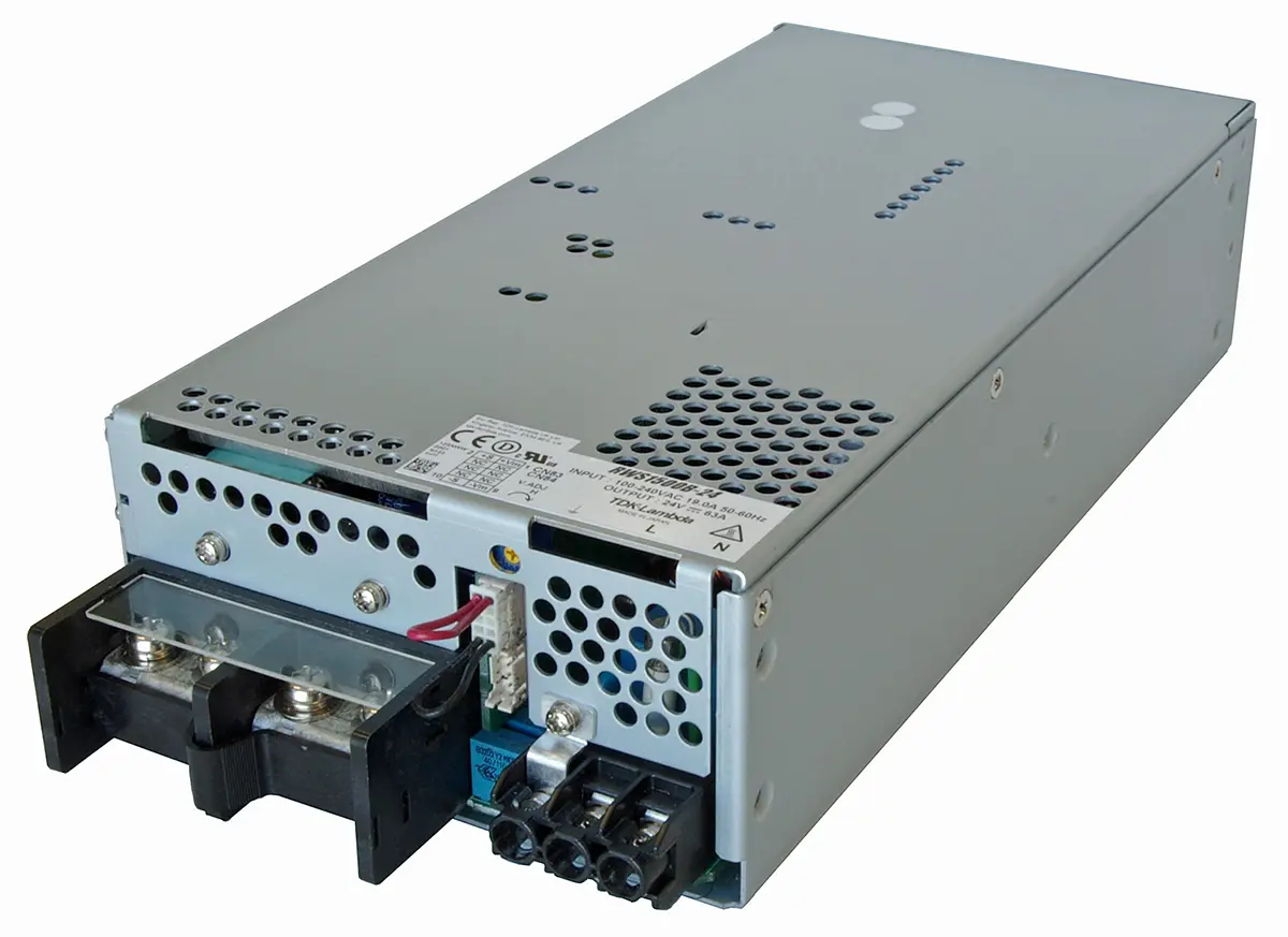 Produktfoto 1 von TDK-Lambda RWS1000/1500-B Schaltnetzteil, 24V dc / 63A 1.512kW 120 → 340 V dc, 85 → 265 V ac Geschlossen
