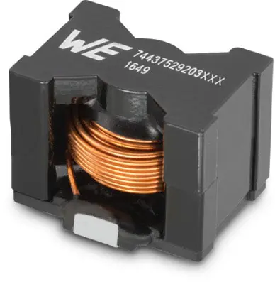 Produktfoto 1 von Wurth Elektronik WE-HCF Drosselspule Ja, 1 μH 56 A AEC-Q200 mit Mangan Zink Ferrit-Kern, 2818 Gehäuse ±20 % Abgeschirmt