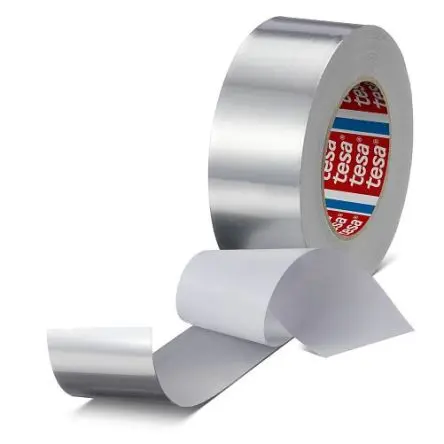 Produktfoto 1 von Tesa 60652 Aluband Leitfähig, 50mm x 50 m, Haftung 9N/cm