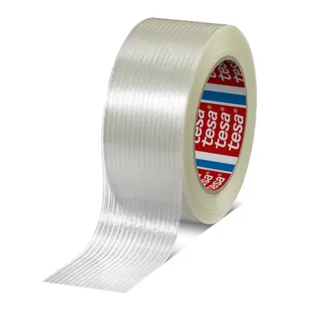Produktfoto 1 von Tesa 53327 Paketband, Biaxial orientiertes Polypropylen, Klar, Stärke 95 μm, 48mm x 50 m