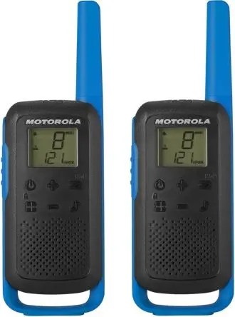 Produktfoto 1 von Motorola Talkabout T62 Walkie-Talkies Handheld 16-Kanal 121 Subcodes 446MHz  LCD Anzeige