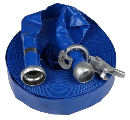 Produktfoto 1 von RS PRO Flacher Aufrollschlauch mit Kupplung 100 m Stecker Buchse, 3 bar