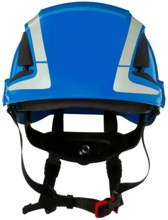 Produktfoto 1 von 3M X5000 Sicherheitshelm Belüftet Kinnriemen inkl. Verstellbar ABS Blau