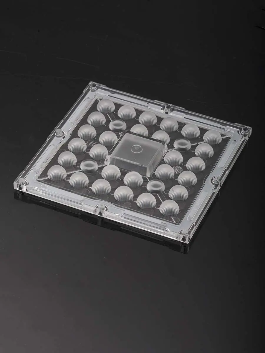 Produktfoto 1 von Ledil STRADELLA LED Linse aus PMMA 90° x 9.49mm, für Flutlicht, Highbay Lighting, High-Mast Lighting, Lowbay Lighting,