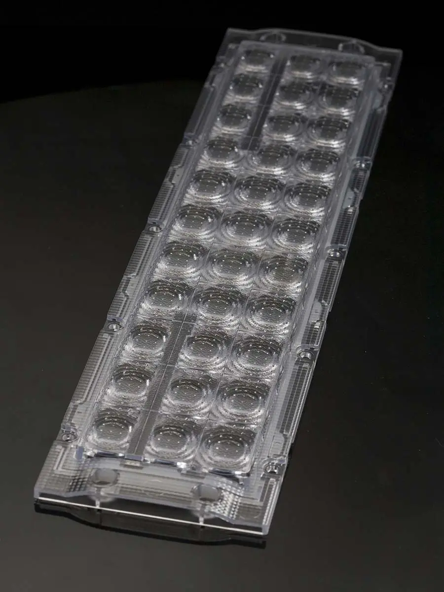 Produktfoto 1 von Ledil FLORENCE LED Linse aus Polycarbonat 90° x 9.35mm, für Kabinendachbeleuchtung, Flutlicht, lineare Beleuchtung,