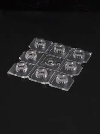 Produktfoto 1 von Ledil STRADELLA LED Linse 8-LEDs aus Polymethylmethacrylat Punkt, Klar 25 ° x 7.5 mm, für Architektur-Flutlicht,