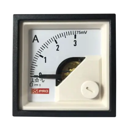 Produktfoto 1 von RS PRO Analoges Voltmeter DC, 45 mm, 45 mm