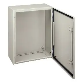 Produktfoto 1 von Schneider Electric Spacial CRN Stahl Wandanschlusskasten Grau IP66, HxBxT 200 mm, 300 mm x 150 mm