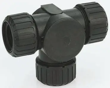 Produktfoto 1 von Adaptaflex Adaptaflex Nylon 6.6 Kabelrohr Befestigung M28 28 mm Schwarz Schwarz-Finish IP67, IP66