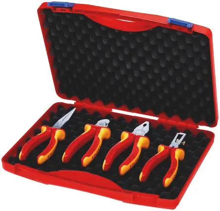 Produktfoto 1 von Knipex Isolierte Zangen, Set 4 Stk.