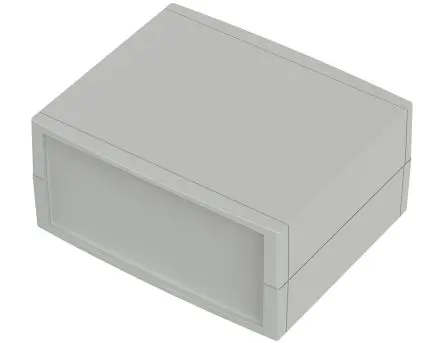 Produktfoto 1 von Bopla Unimas; Unimas-Gehäuse; Polystyrol; Hellgrau IP40 Breite 133 mm Höhe 75 mm Länge 160 mm