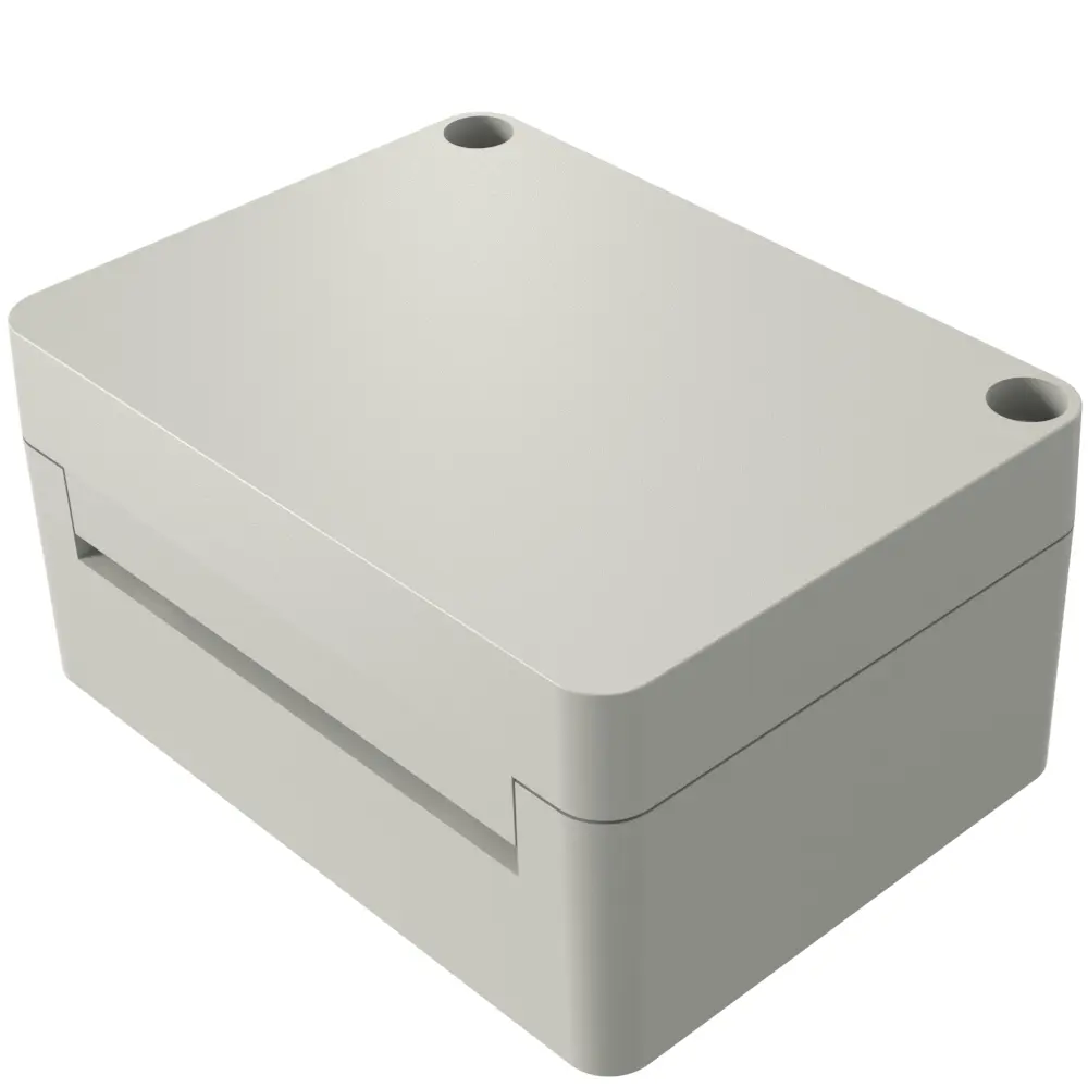 Produktfoto 1 von Rose Mini-Polyglas GF Polyester Wandanschlusskasten Grau IP65, HxBxT 200 mm, 150 mm x 100 mm