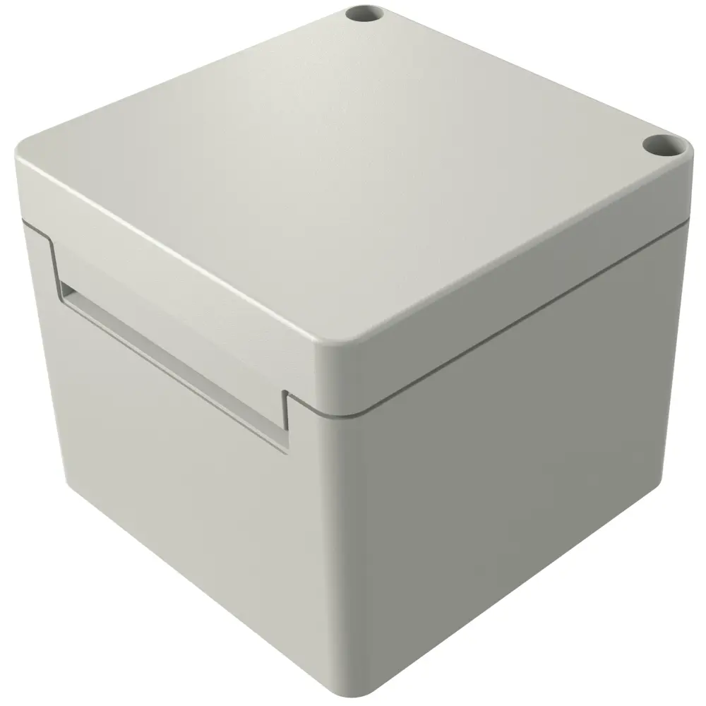 Produktfoto 1 von Rose Mini-Polyglas GF Polyester Wandanschlusskasten Grau IP66, HxBxT 200 mm, 200 mm x 170 mm
