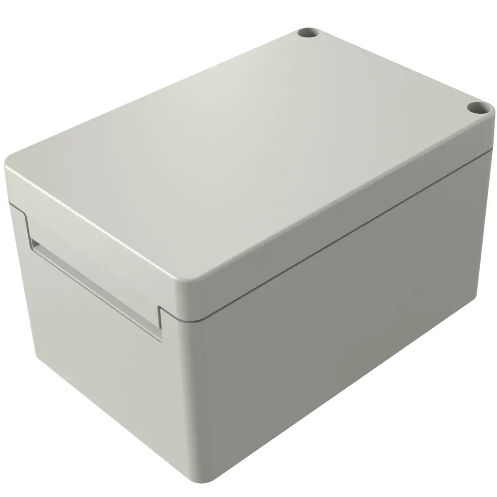 Produktfoto 1 von Rose Mini Polyglass Polyethylenterephthalat Wandanschlusskasten Grau IP66, HxBxT 200 mm, 300 mm x 170 mm