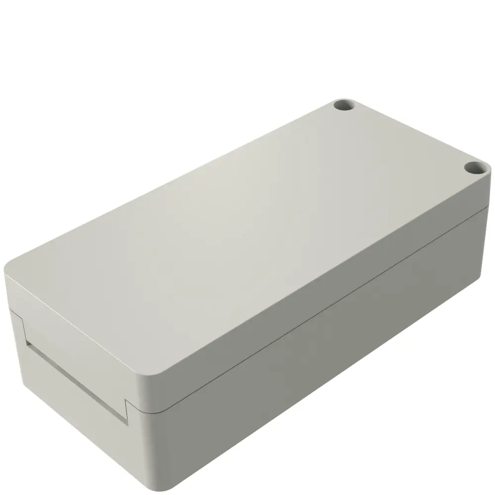 Produktfoto 1 von Rose Mini-Polyglas GF Polyester Wandanschlusskasten Grau IP65, HxBxT 160 mm, 340 mm x 100 mm