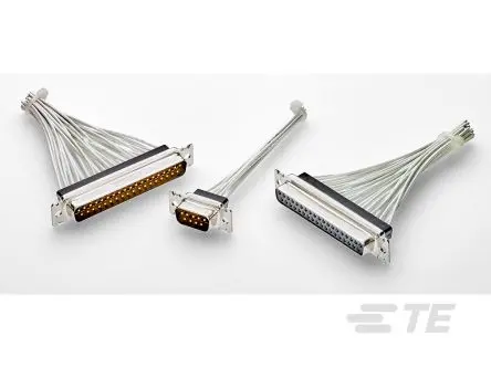Produktfoto 1 von TE Connectivity 2335891 D-Sub-Steckverbinder 5 Gerade, 78-polig 2.29 mm Raster, Kabel Stecker