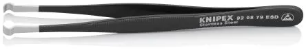 Knipex Edelstahl Pinzette, 120mm, Spitze Glatt Antimagnetisch 1-teilig ESD-Sicherheit