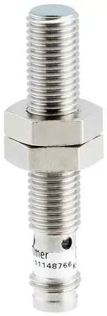 Produktfoto 1 von Baumer M8 Induktiver Näherungssensor, Gewinderohr IO-Link / 100mA 3 mm, IP67 36 V dc