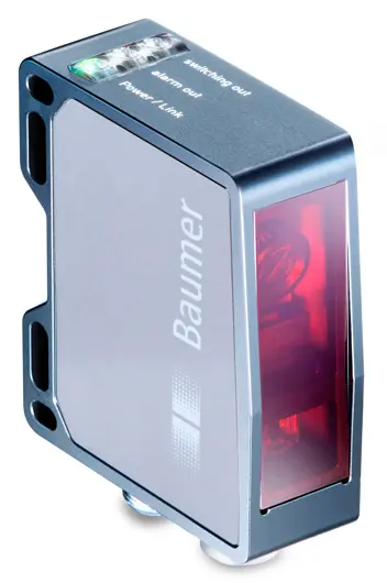 Baumer Kubisch Ultraschallsensor, Reichweite, Bereich 40 mm → 140 mm, analog-Ausgang, 8-poliger