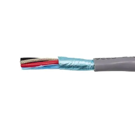 Produktfoto 1 von Alpha Wire Alpha Essentials Communication & Control Steuerkabel, 3-adrig 20 AWG Grau Geschirmt, 152 m, Flammhemmendes
