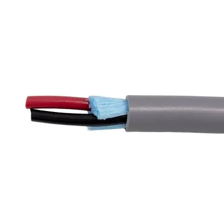 Produktfoto 1 von Alpha Wire Alpha Essentials Communication & Control Steuerkabel, 3-adrig 0.56mm² 20 AWG Schwarz, Grau Ungeschirmt, 152