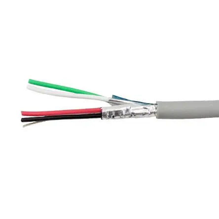 Produktfoto 1 von Alpha Wire Alpha Essentials Communication & Control Datenkabel, 2-paarig 0.56 mm² 305 m Ø 8.76 mm Polypropylen isoliert