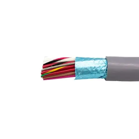 Produktfoto 1 von Alpha Wire Alpha Essentials Communication & Control Steuerkabel, 25-adrig 24 AWG Grau Geschirmt, 152 m, Polyvinylchlorid