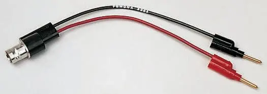 Produktfoto 1 von Fluke BNC-Messleitung Buchse, Rot, Schwarz Polypropylen-isoliert 140 mm, 500 V ac