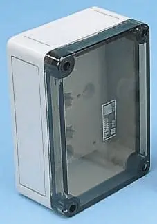 Produktfoto 1 von Rittal PK Polycarbonat Wandgehäuse RAL 7035, grau IP66, HxBxT 180 mm x 180 mm x 90mm