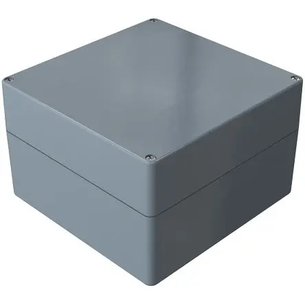 Produktfoto 1 von Rose Polyester Standard; Gehäuse; Graphit, Glasfaserverstärktes duroplastisches Polyester; Grau; IK09 IP66 Breite 250 mm