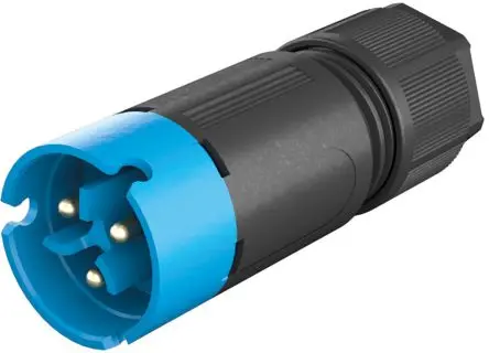 Produktfoto 1 von Wieland RST 08i2/3 Beleuchtungssteckverbinder, Kabel Stecker, Rundsteckverbinder, Schraubbefestigung 8A, Kontakte: 2