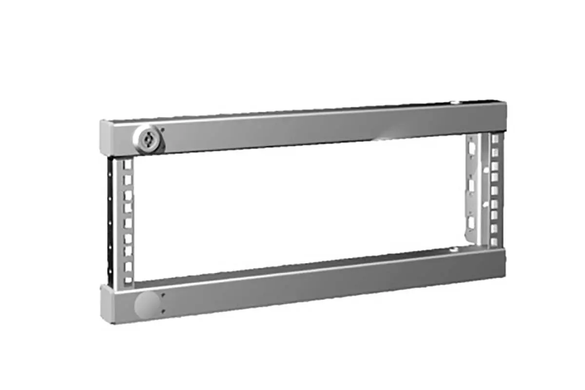 Produktfoto 1 von Rittal Serie VX Server-Rack, 3 U, Stahl, Ges H. 380 mm, Grau, 4.6 kg, Schwenken 300 mm
