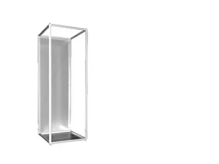Produktfoto 1 von Rittal VX25 VX-Modulgehäuse IP54, aus Stahlblech Grau 803.5 mm, 799 mm 2205 mm