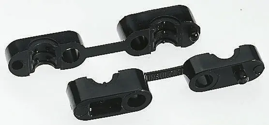 Produktfoto 1 von HellermannTyton KK Kabeltülle 7.5 mm, Typ Kabeltülle bis Ø 8.5 mm Polyamid 6 Schwarz -40 °C min. 80 °C max.
