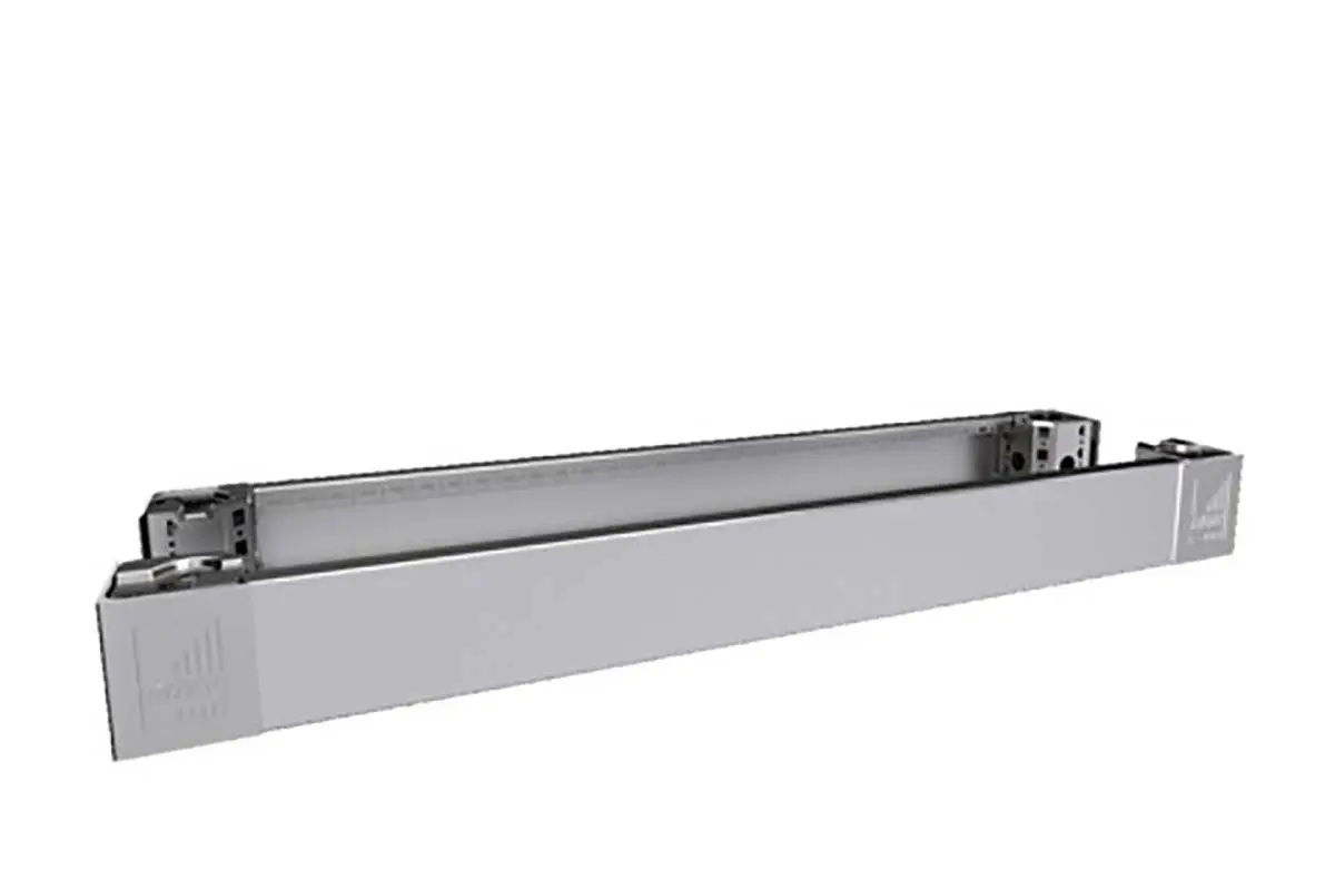 Produktfoto 1 von Rittal VX Kunststoff, Edelstahl 304 Sockel Verkleidung für Unterteil/Sockel, 1000 mm, H. 100 mm