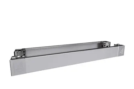 Produktfoto 1 von Rittal VX Kunststoff, Edelstahl 304 Sockel Verkleidung für Unterteil/Sockel, 1000 mm, H. 100 mm