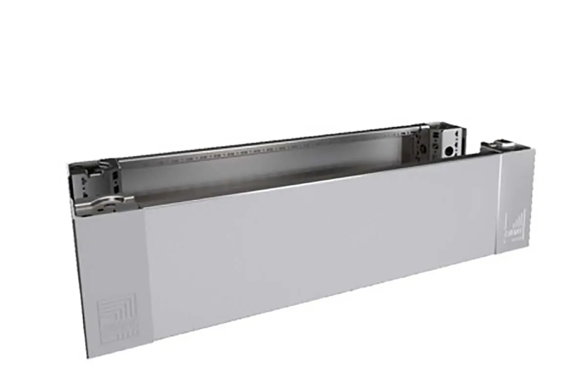 Produktfoto 1 von Rittal Edelstahl Untere Abdeckung, Grau 500 mm
