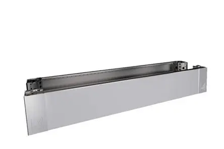 Produktfoto 1 von Rittal Stahl Untere Abdeckung, Grau 1200mm